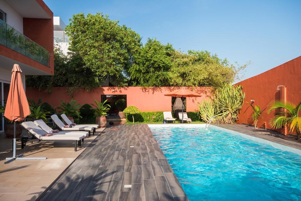 Hotel Maison Rouge Cotonou Buitenkant foto
